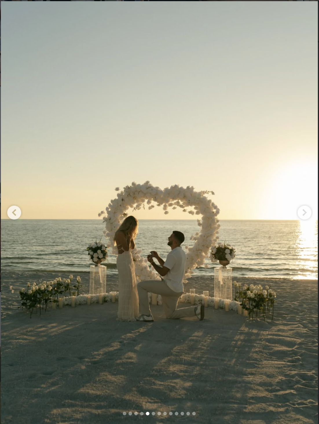 Beach proposal